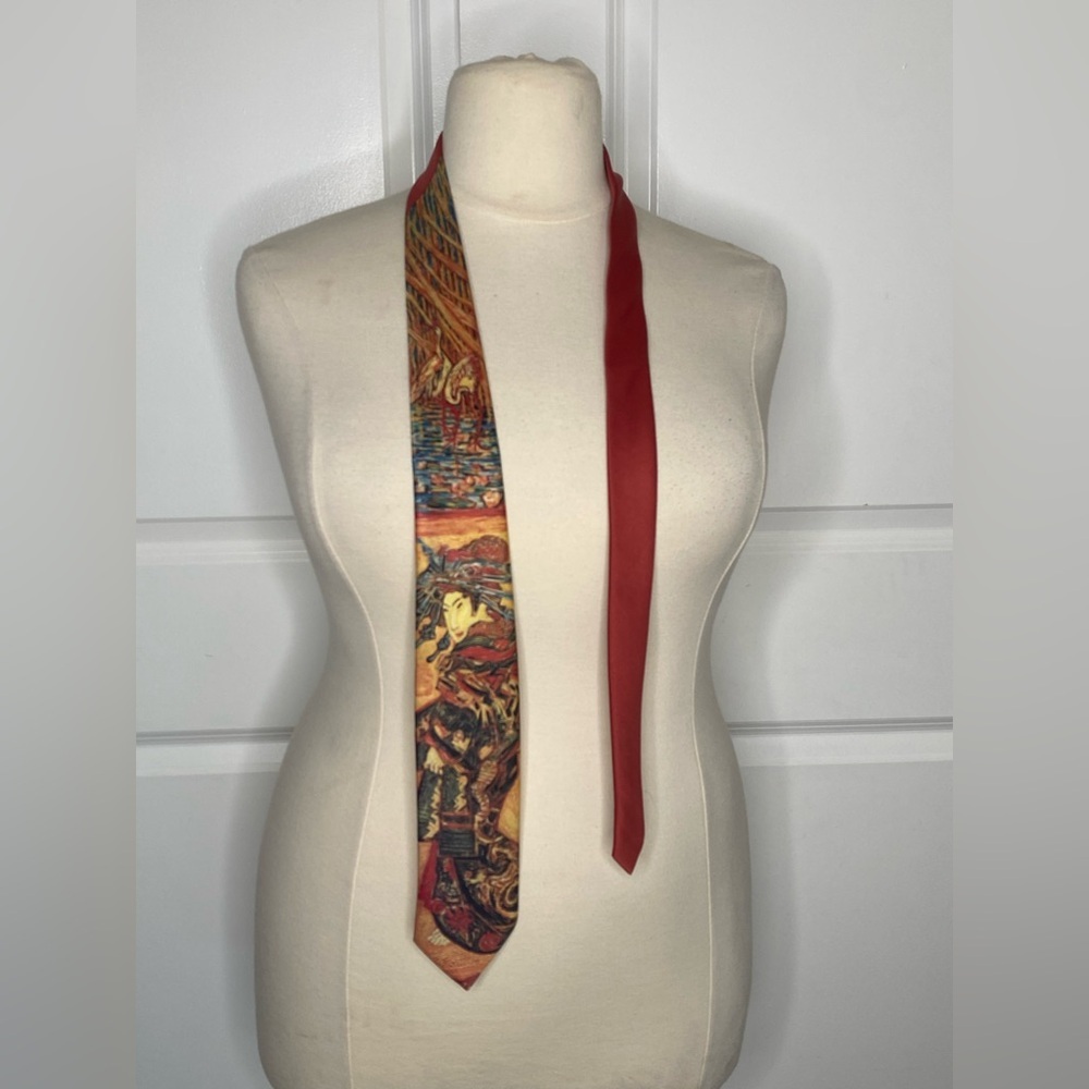 Vintage 1990 Vincent Van Gough Tie - Picture 2 of 6